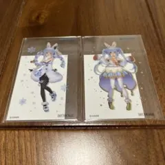 ホロライブ 兎田ぺこら クリアカード　ファミマ