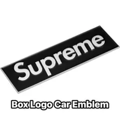 Supreme Box Logo Car Emblem 