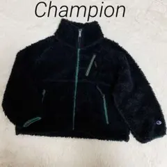 Champion✨チャンピオン✨ボアフリースブルゾン 黒　サイズFREE