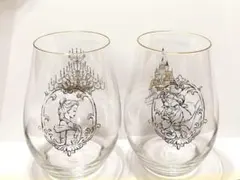 【新品未使用】ディズニー Disney 美女と野獣 ペアタンブラー グラス
