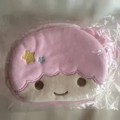 サンリオ 窓付きフェイス型ポーチ キキララ リトルツインスターズ 新品