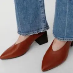 moussy(マウジー) BLOCK HEEL PUMPS