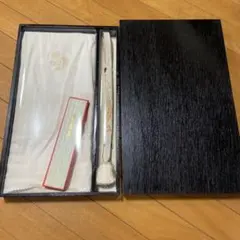 Ａ　帯締め•帯揚げ•末廣セット　留袖用 正絹　結婚式　着物　和装　和服　和物