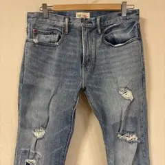 GAP ダメージ加工 ライトブルージーンズ