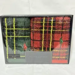 RALPH LAUREN ハンドタオル　ウォッシュタオル　タータンチェック