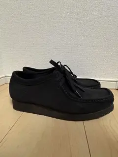 Clarks Originals Wallabee ブラック スエードのサムネイル