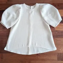 PORFORT ポルフォルト　アイボリー パフスリーブ トップス　レディース