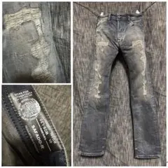 DIESEL SAFADO-R ハードダメージ加工　デニム　ジーンズ　メンズ