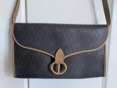 【美品】クリスチャンディオール　ショルダーバッグ　ハニカム柄