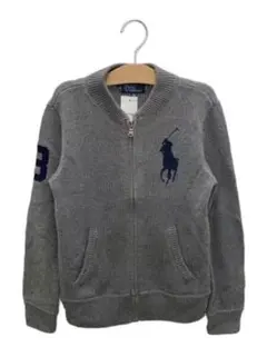POLO RALPH LAUREN グレーカーディガンLサイズ160