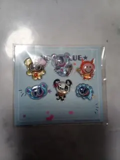 ナルミヤキャラクターズオリジナルぷっくりシール エンジェルブルー