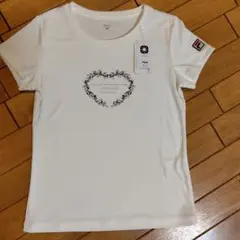 FILA ハートプリント Tシャツ ホワイト