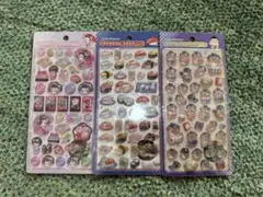 キ*ル様 和柄ボンボン　ボンボンドロップシール　3枚セット　舞妓さん　お寿司　お