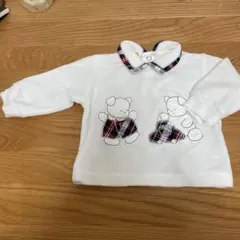 ファミリア  長袖　起毛トップス