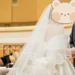 3m ブライダリウムミュー　ロングベール　パイピング