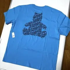 (新品）ブラナンベアGAPロゴTシャツ ブルーLサイズ