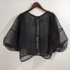 Z バルーン袖シア―ボレロのサムネイル