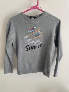 THE NORTH FACE グレー トレーナー 140