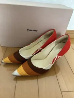 ミュウミュウ　パンプス