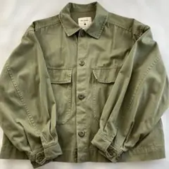 niko and ... オリーブグリーン ミリタリージャケットM〜L