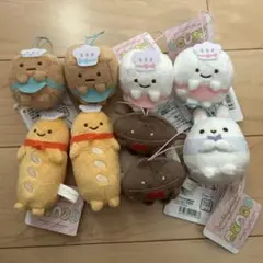 すみっコぐらし　あつまるんです　いろんななかま　ゴムひも付きマスコット　9点