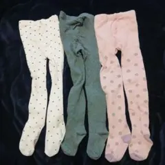 【中古】100〜110cm　タイツ3.点セット　F.O.KIDS　H＆M