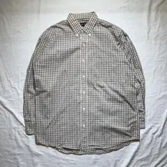 Y2K 90s OLD UNIQLO オールドユニクロ　チェック　シャツ