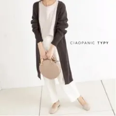 CIAOPANICTYPY新品タグ付き ウエストマークロングカーディガン