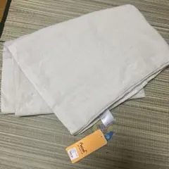 新品タグ付 Aminaアミナインド綿マルチクロス シーツ生成り