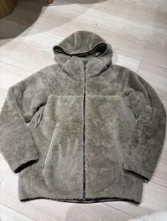 UNIQLO 防風ファーリーフリースフルジップパーカ