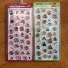 クレヨンしんちゃん ボンボンドロップシール クリスタルステッカー 平成女児