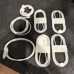 【新品未使用】Apple純正 充電ケーブル CtoC 7本セット