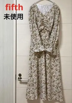 タグ付き未使用 fifth 花柄 ワンピース
