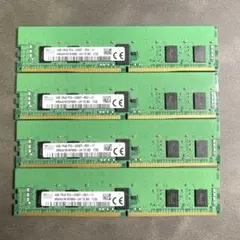 メモリーSK hynix 32GB DDR4 4枚セット合計 128GB - メルカリ
