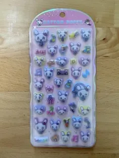 【正規品】たまごっち　ラブリっち　コットンパフィー シールのサムネイル