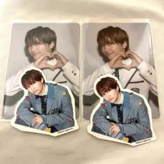 なにわ男子 HARD WORK ファミクラストア盤 藤原丈一郎トレカ＆ステッカー