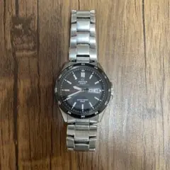 【ジャンク】　CASIO EDIFICE ブラック腕時計