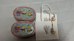 美品　青山デカーボ　ひよこ缶　2個セット　マグネット無し
