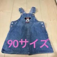 petit main ミニーマウス ジャンバースカート S