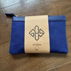 【新品】ETTINGER 青 トラベルポーチ アメニティセット