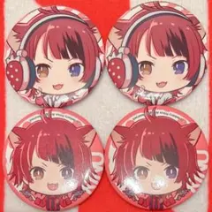 すとぷり 莉犬くん アニメイトコラボ 缶バッジ マリン 水着 等身 缶