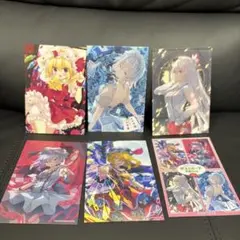 東方projectポストカード4枚組
