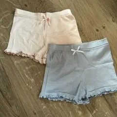 BREEZE フリル付きインナーパンツ 2枚セット サイズ120