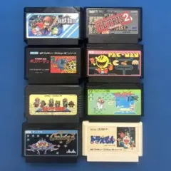 ファミコンソフト8本セット