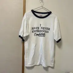 FREAK'S STORE リンガーTシャツ ロゴプリント ホワイトのサムネイル
