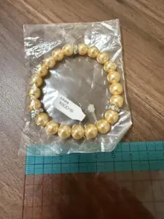 パール風 ブレスレット ゴールド 新品未使用 定価800円
