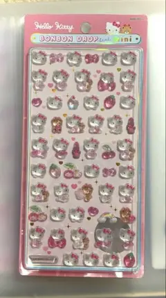 正規品 ハローキティ ボンボンドロップシール mini
