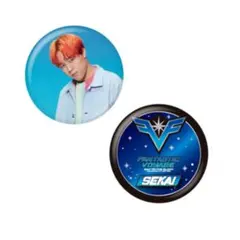 世界さん チェンジング缶バッジ