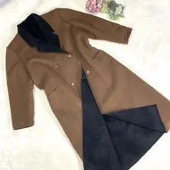 Cashmere Elegance⭐️チェスターロングコート　毛100 LL