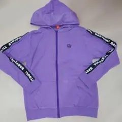 BABYDOLL ジップパーカー S パープル